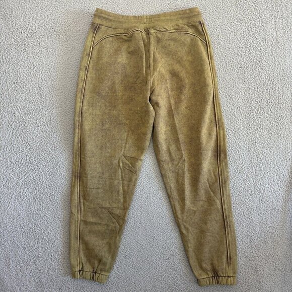 Alphalete Joggers Learn Dream Be More Terry Beige Thick Oversized - Picture 11 of 16